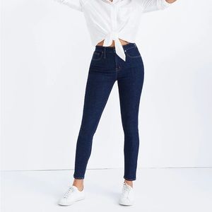 Madewell curvy high rise skinny jean (27 Tall)